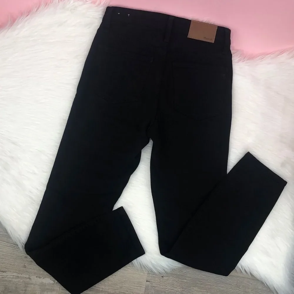 Madewell Women’s High Rise Black Skinny Jeans 24 NWT